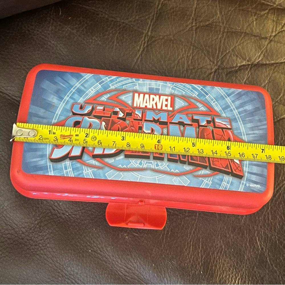 Tupperware Red Marvel Kids storage container